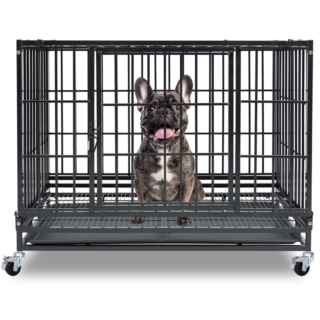 37" Stackable Heavy Duty Dog Kennel 371D04