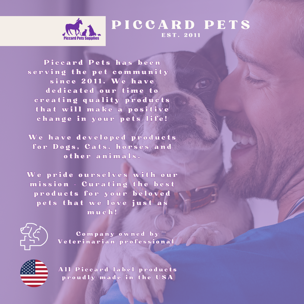 PiccardNaturePets Shh Be Quiet! Calming Aid Dog Supplement 60 Count