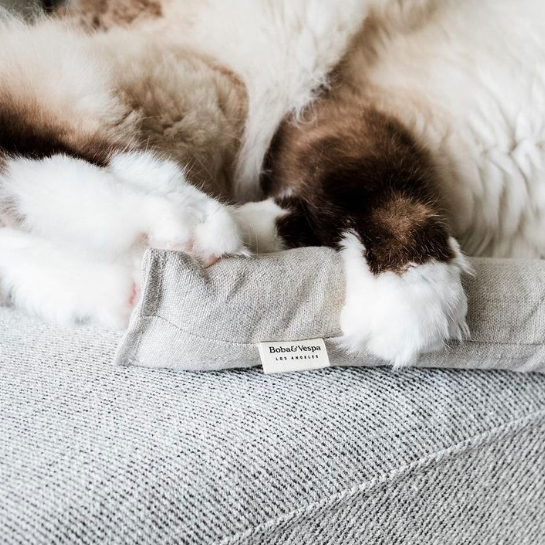 Hemp & Cotton Cat Kicker Toy for Bunny Kicks | Boba & Vespa